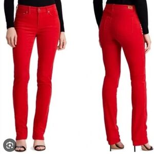 Lauren Ralph Lauren Premiere Straight Red Pants